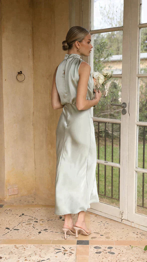 Lanna - Glänzendes Maxileid | Elegantes Abendkleid | Schick
