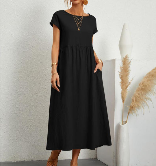 Maja | Elegantes Midikleid in entspannter Passform