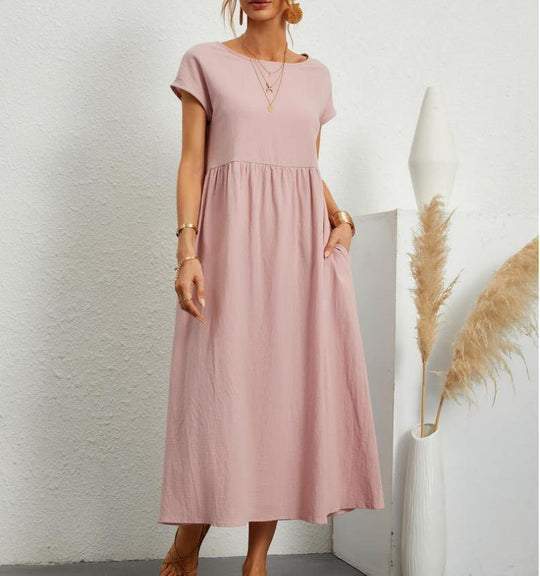 Maja | Elegantes Midikleid in entspannter Passform