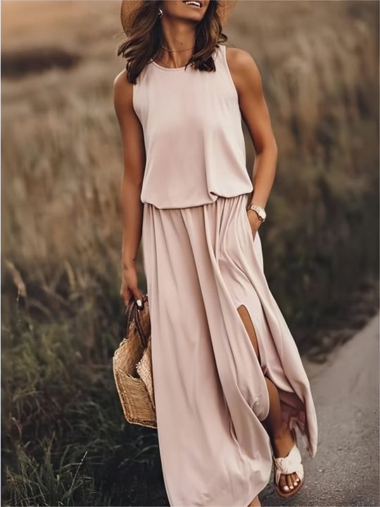 Zayna - Maxi Kleid - Einfaches Modal Boho Kleid in verschiedenen Farben