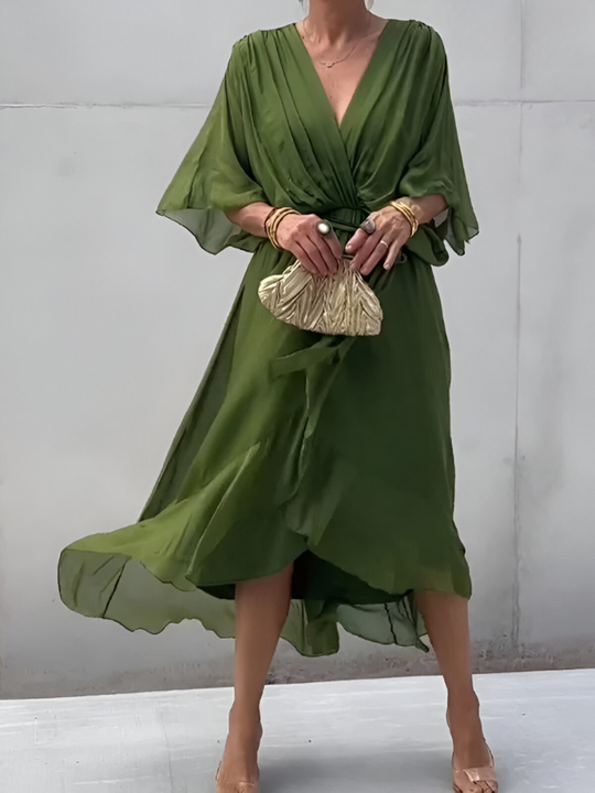 Zari - Langes elegantes Sommerkleid
