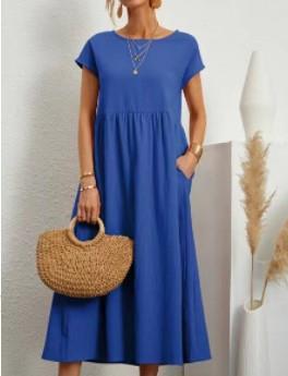 Maja | Elegantes Midikleid in entspannter Passform
