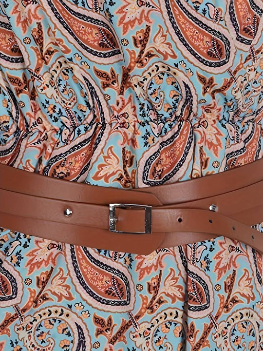 Summer - Blumiges Maxikleid für Frauen