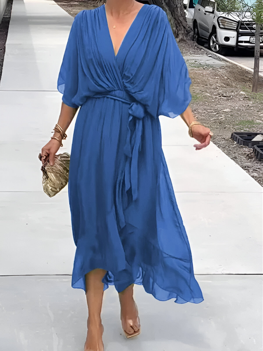 Zari - Langes elegantes Sommerkleid
