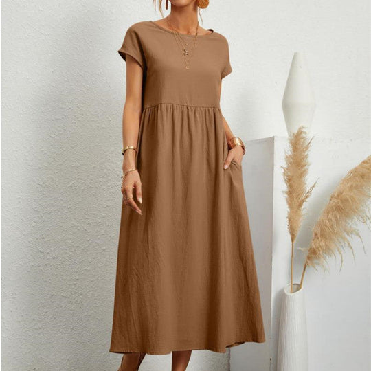 Maja | Elegantes Midikleid in entspannter Passform