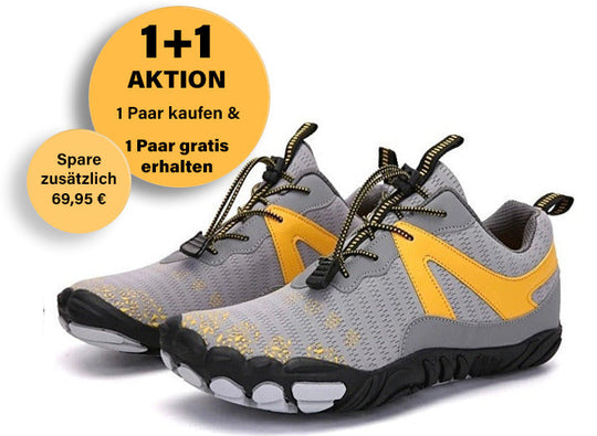 (1+1 GRATIS AKTION) EXPERT PRO - Rutschfeste und Gesunde Barfussschuhe für Frühling und Sommer