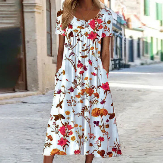 Kerstin | Eloise Floral Maxi Dress - Elegant und bequem