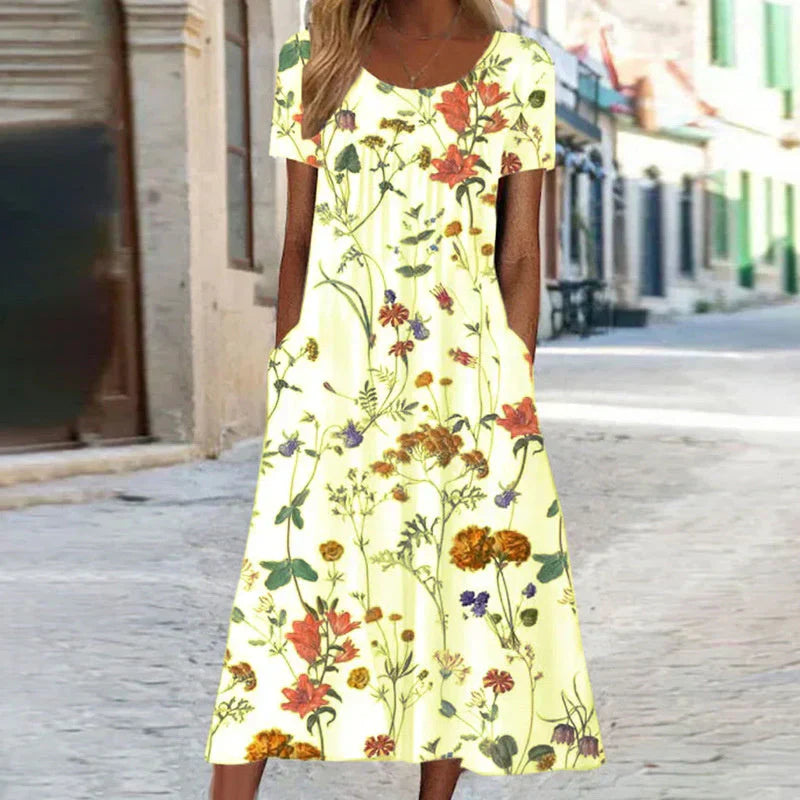 Kerstin | Eloise Floral Maxi Dress - Elegant und bequem
