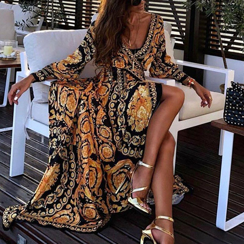Talia - Einfallsreiches Damen Langkleid - 2024 Edition