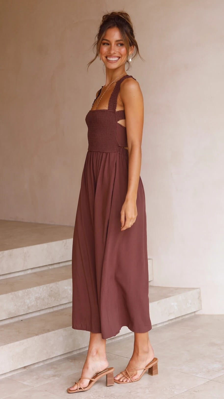 Leda - Elegantes Maxikleid