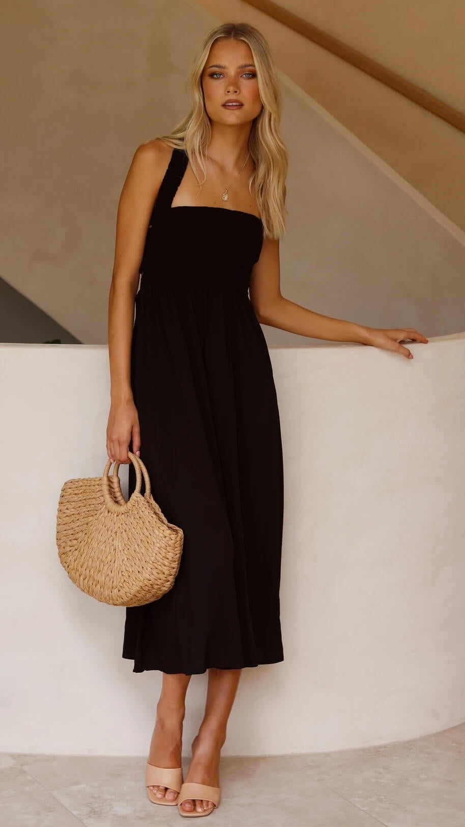 Leda - Elegantes Maxikleid
