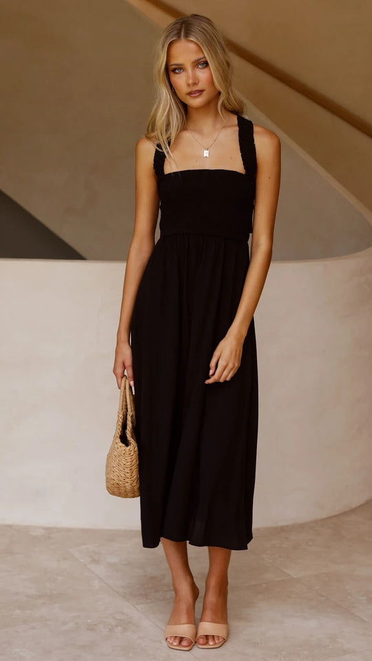 Leda - Elegantes Maxikleid