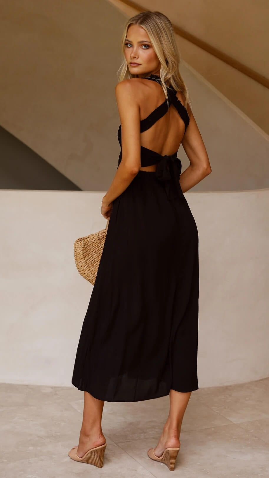 Leda - Elegantes Maxikleid