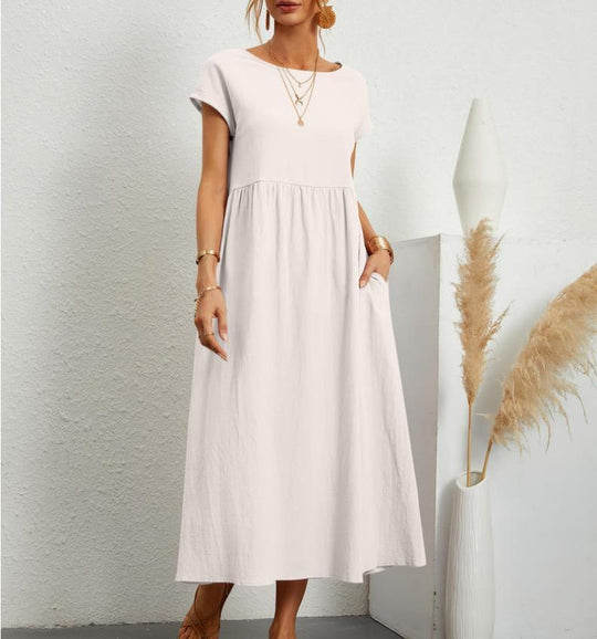 Maja | Elegantes Midikleid in entspannter Passform
