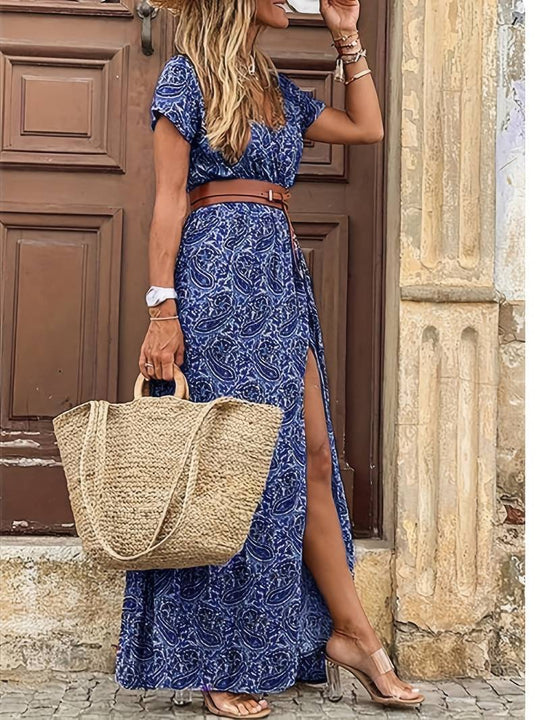 Summer - Blumiges Maxikleid für Frauen