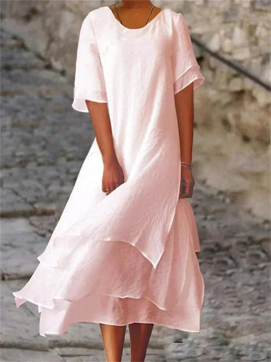 Maya | Elegantes langes Kleid für mühelose Raffinesse