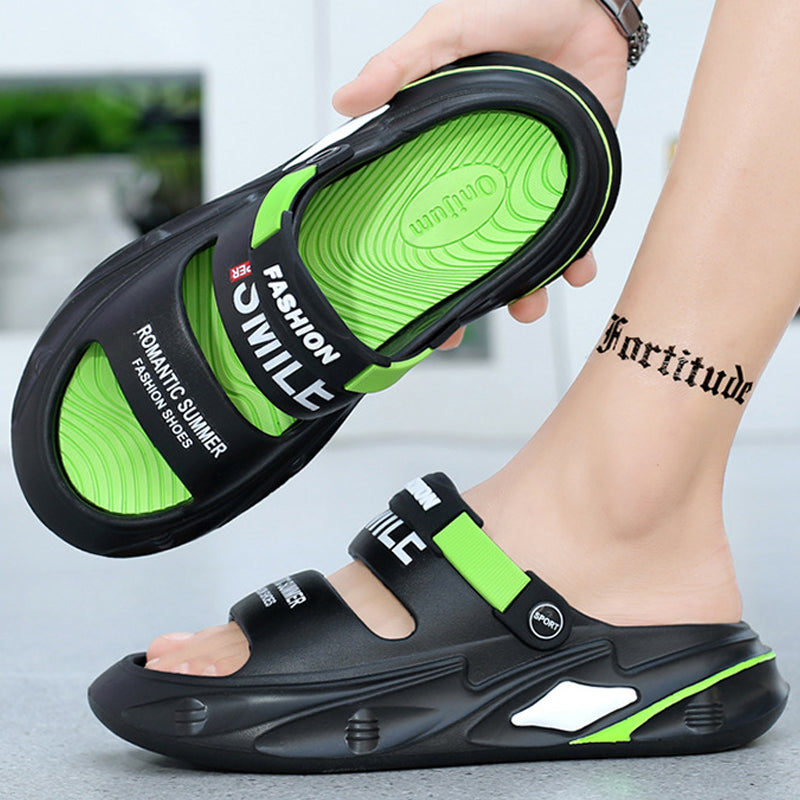 HEIßER VERKAUF-30% Rabatt Klobige, gepolsterte Sandalen mit schwammartigem Griff