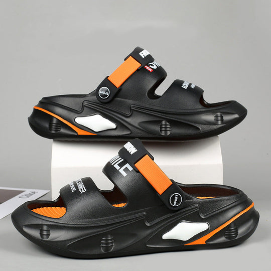 HEIßER VERKAUF-30% Rabatt Klobige, gepolsterte Sandalen mit schwammartigem Griff