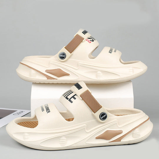 HEIßER VERKAUF-30% Rabatt Klobige, gepolsterte Sandalen mit schwammartigem Griff